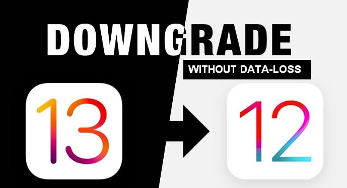 downgrade from ios13 without data-loss
